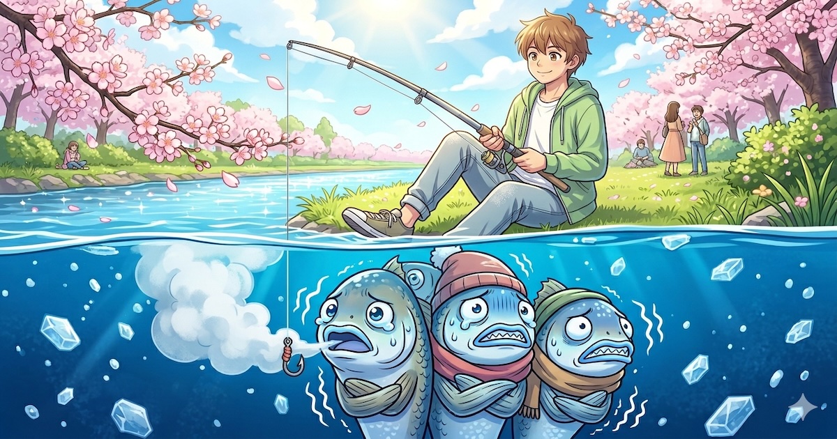 「去年釣れた場所で今年釣れない」を科学で説明する｜水温・比熱・回遊の話