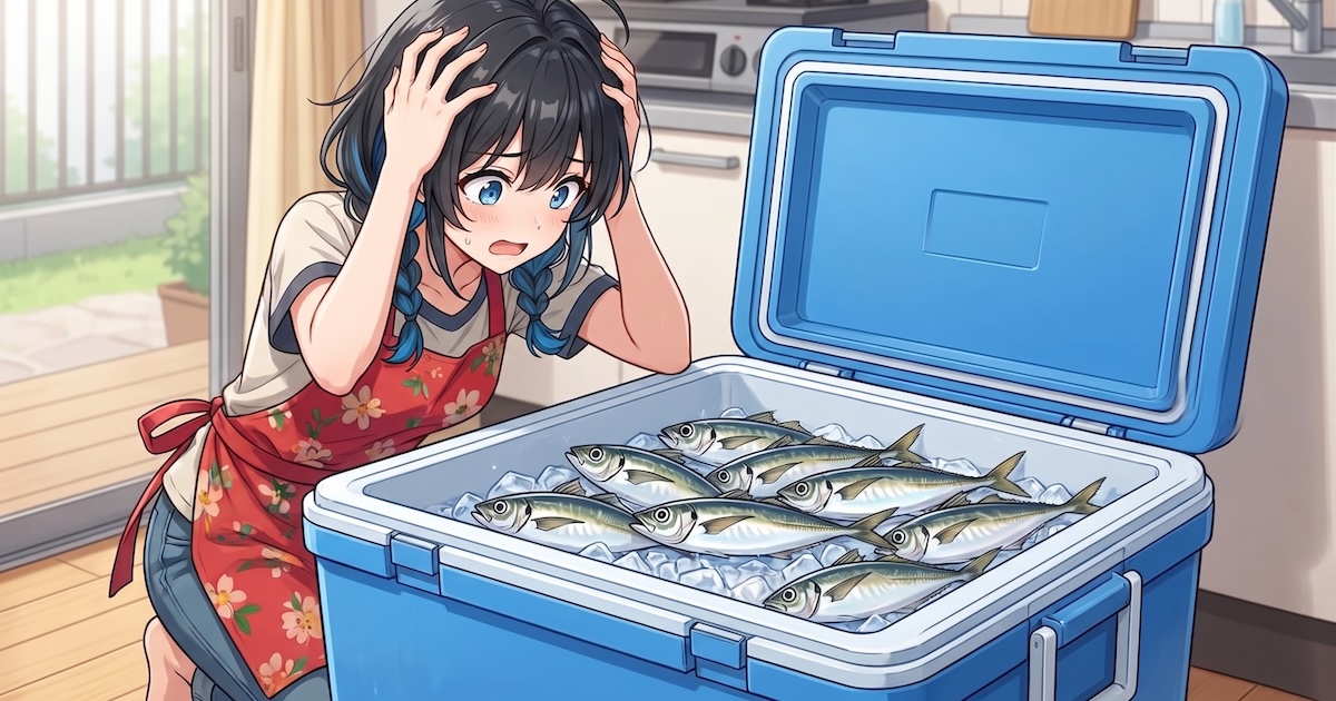 小アジ100尾釣ってしまった週の記録