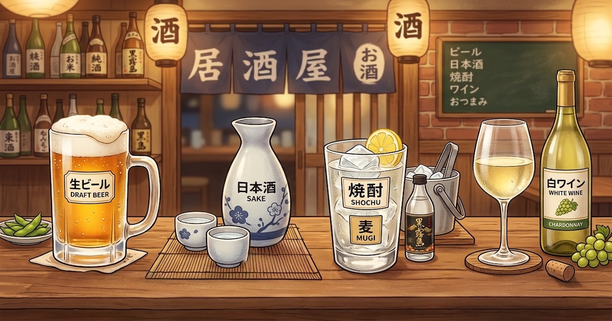 釣れた魚で飲む｜お酒別・魚介との相性ガイド