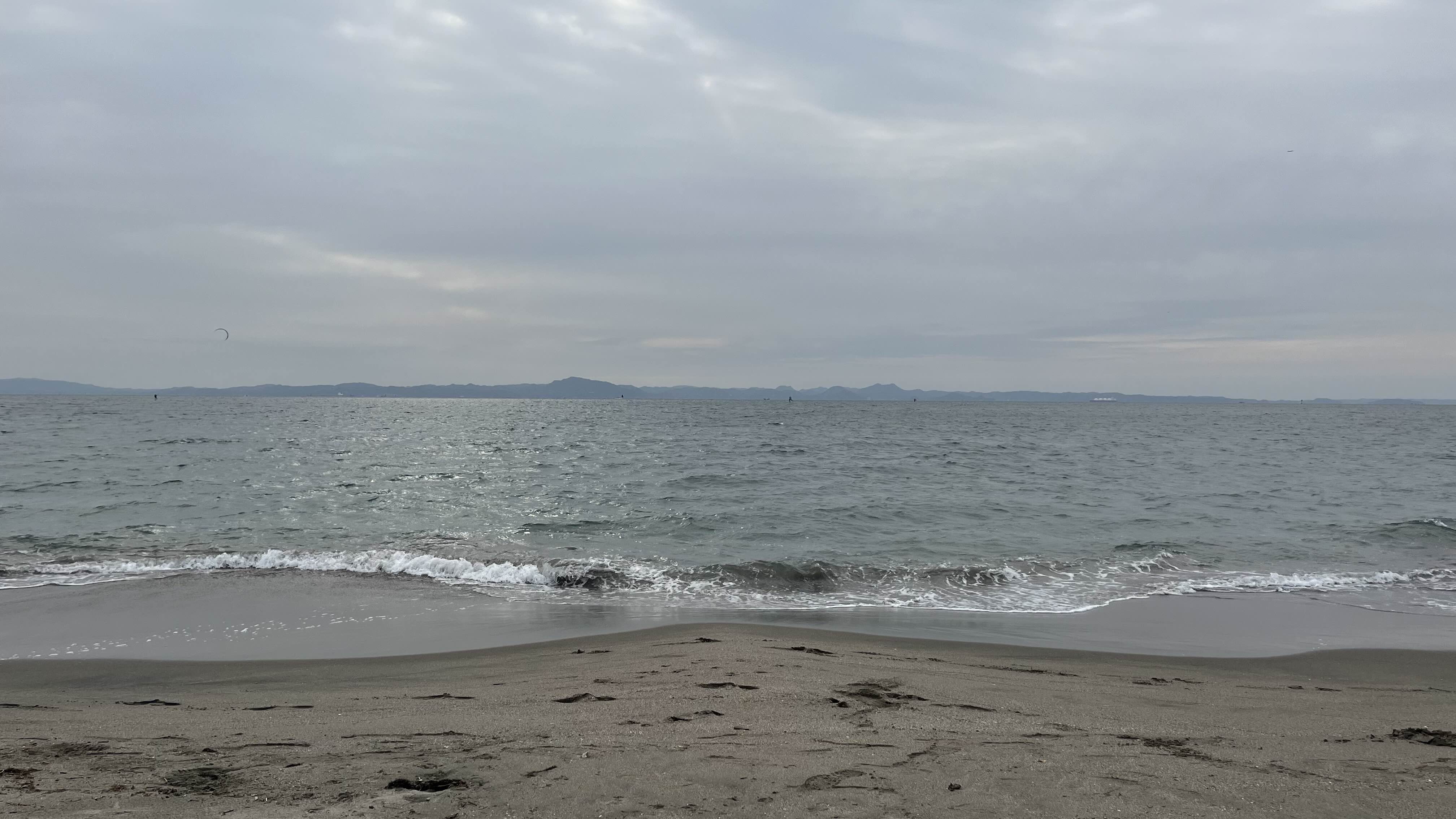 対岸の房総半島