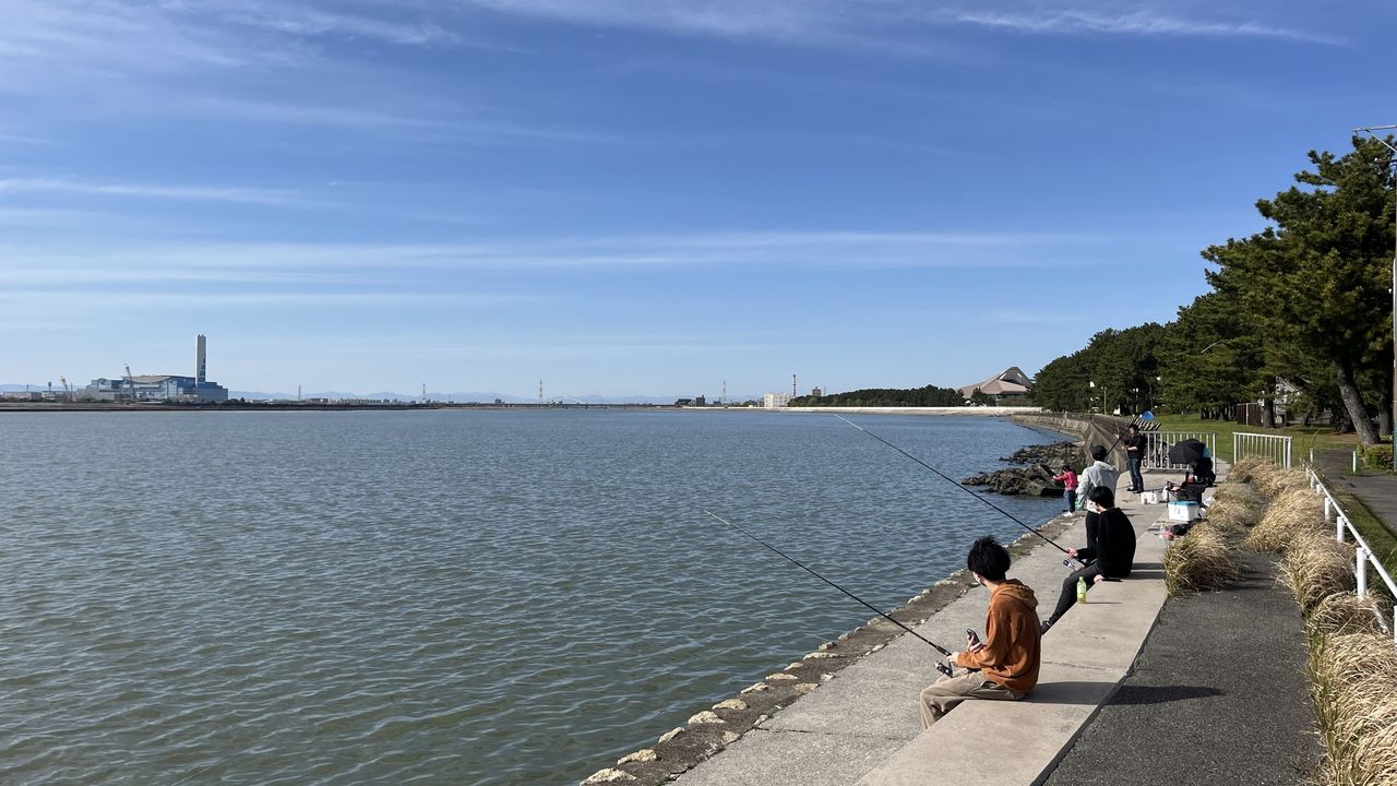 稲永公園・庄内川河口