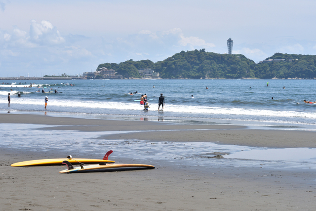 片瀬西浜（江ノ島）